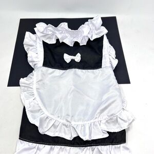 French Maid dog Costume Size M